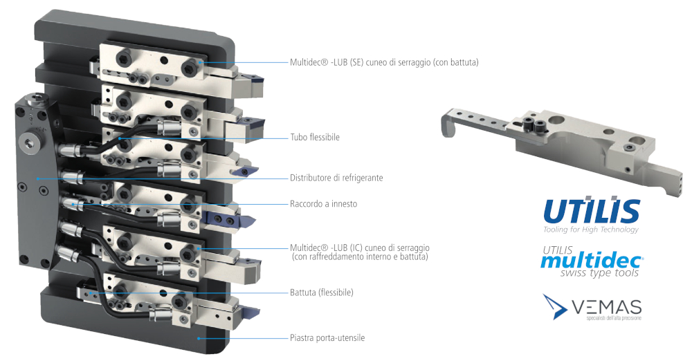 Portautensili S12M-SDUCR07 Da 12mm Per Tornio – Set Con 10 Inserti DCMT0702 E Chiave T8, Per Finitura Metalli
